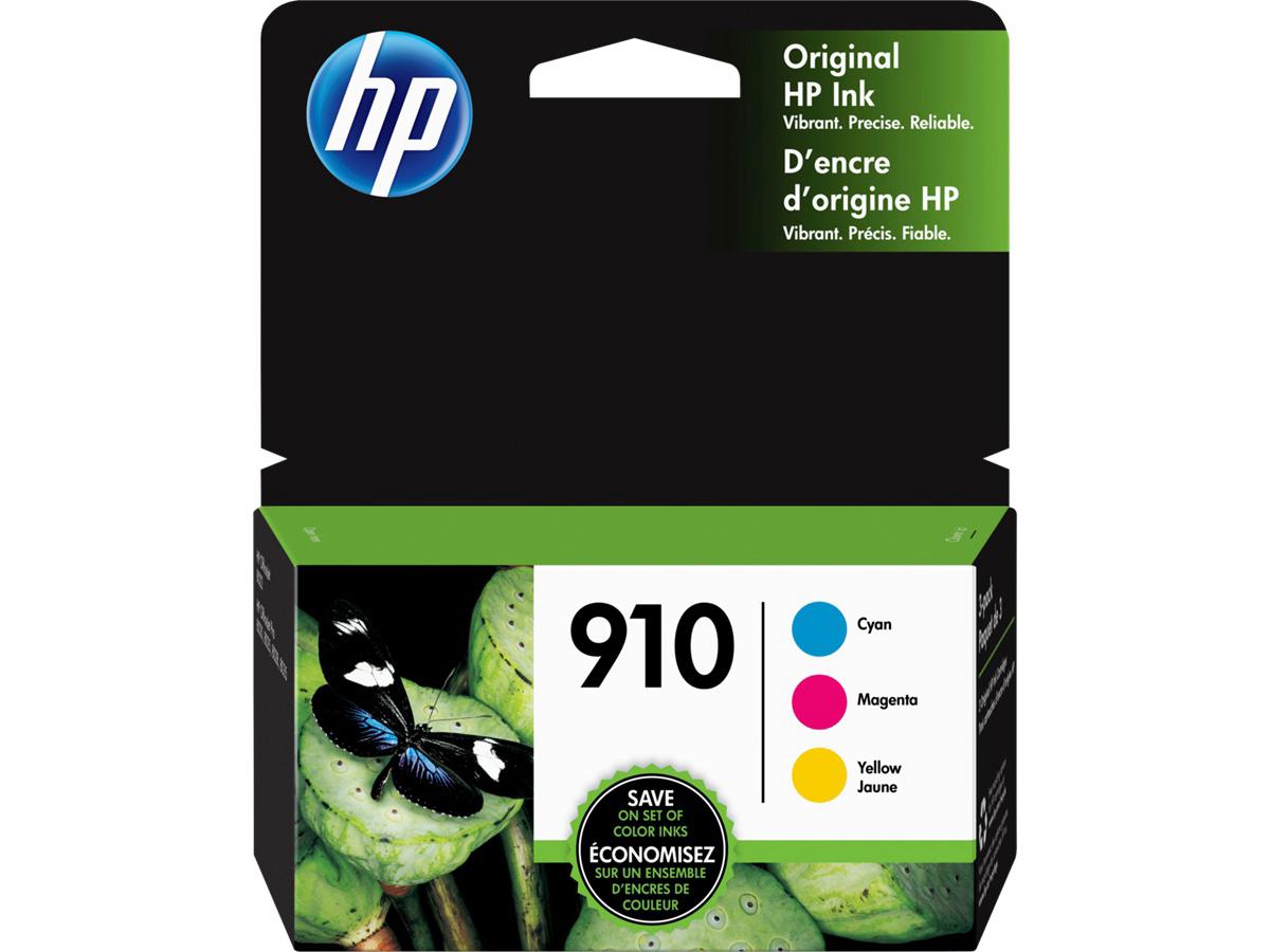 HP 910 CMY Original Ink Combo 3-Pack (3YN97AN)