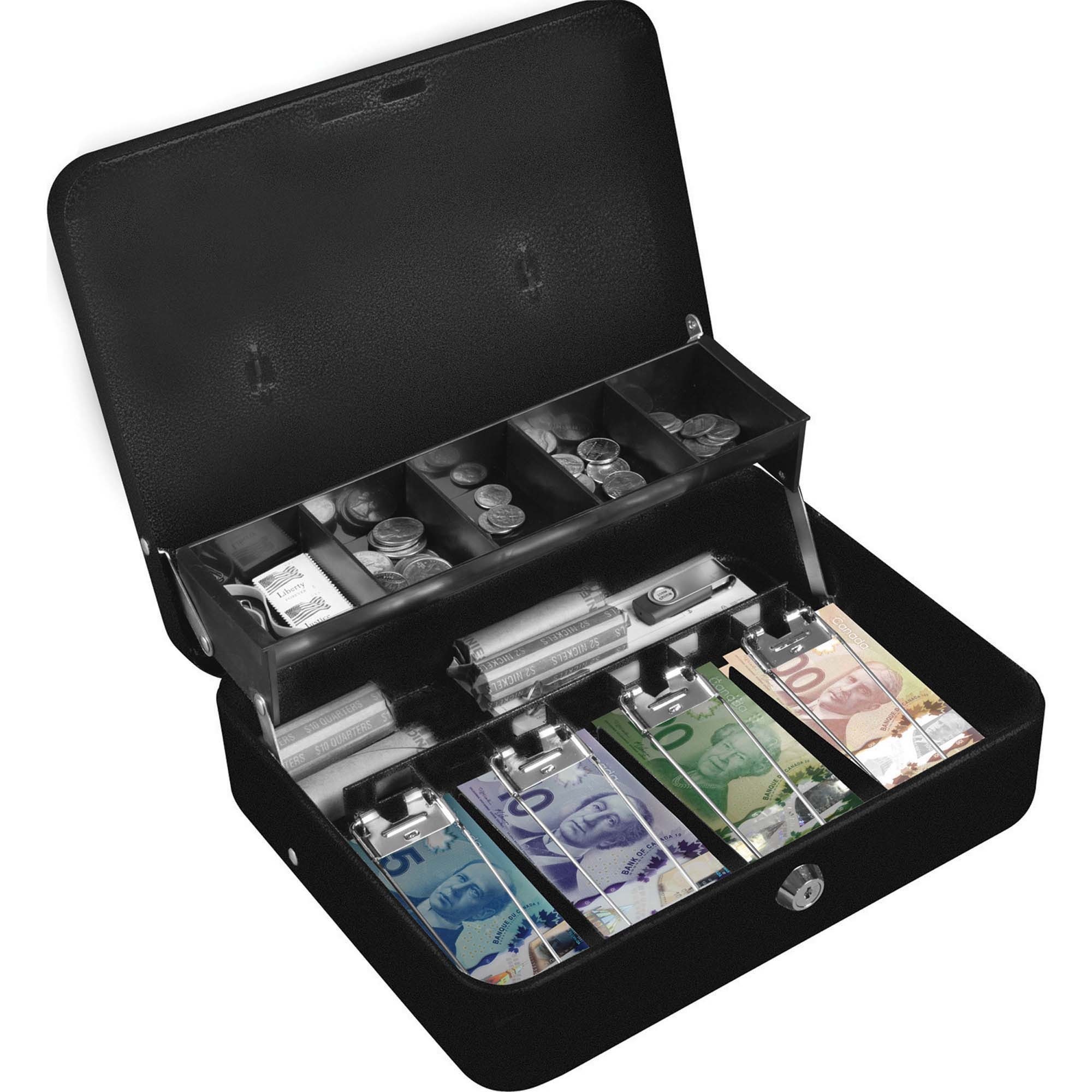 Royal Sovereign CMCB-400 Tiered Deluxe Cash Box - Each