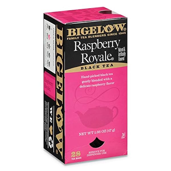 Bigelow Raspberry Royale Tea Bags - 28/box