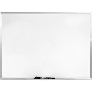 Quartet Economy Dry-Erase Board - 48" (4 ft) Width x 36" (3 ft) Height - Anodized Aluminum Frame - 1 Each