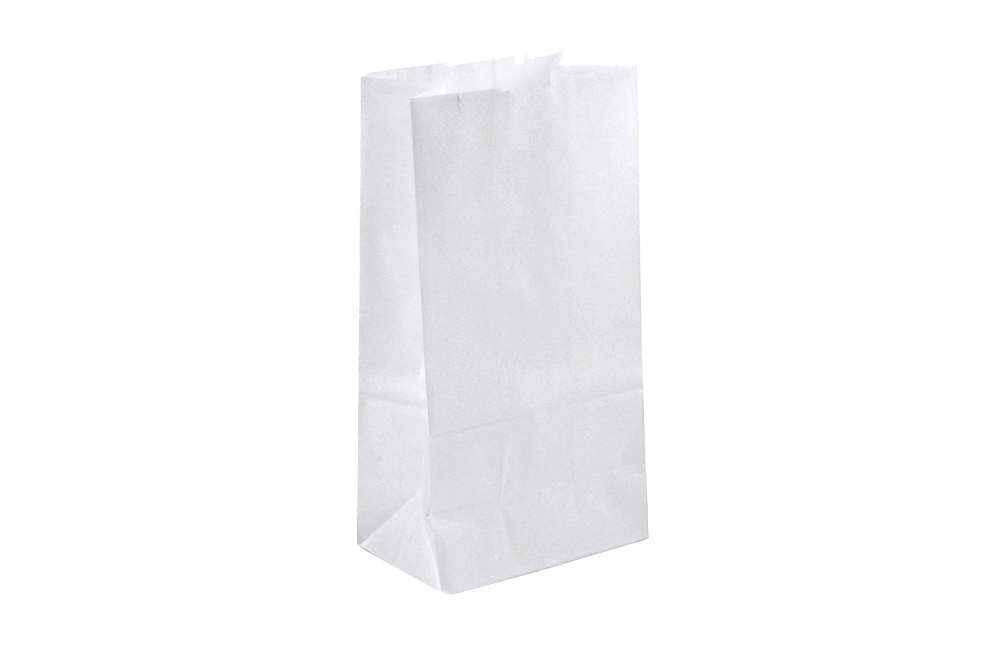 Paper Bag White #3,  - 500/case