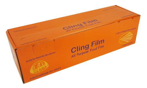 Film 17''x 2500', Cutter box, PVC (K) - Each