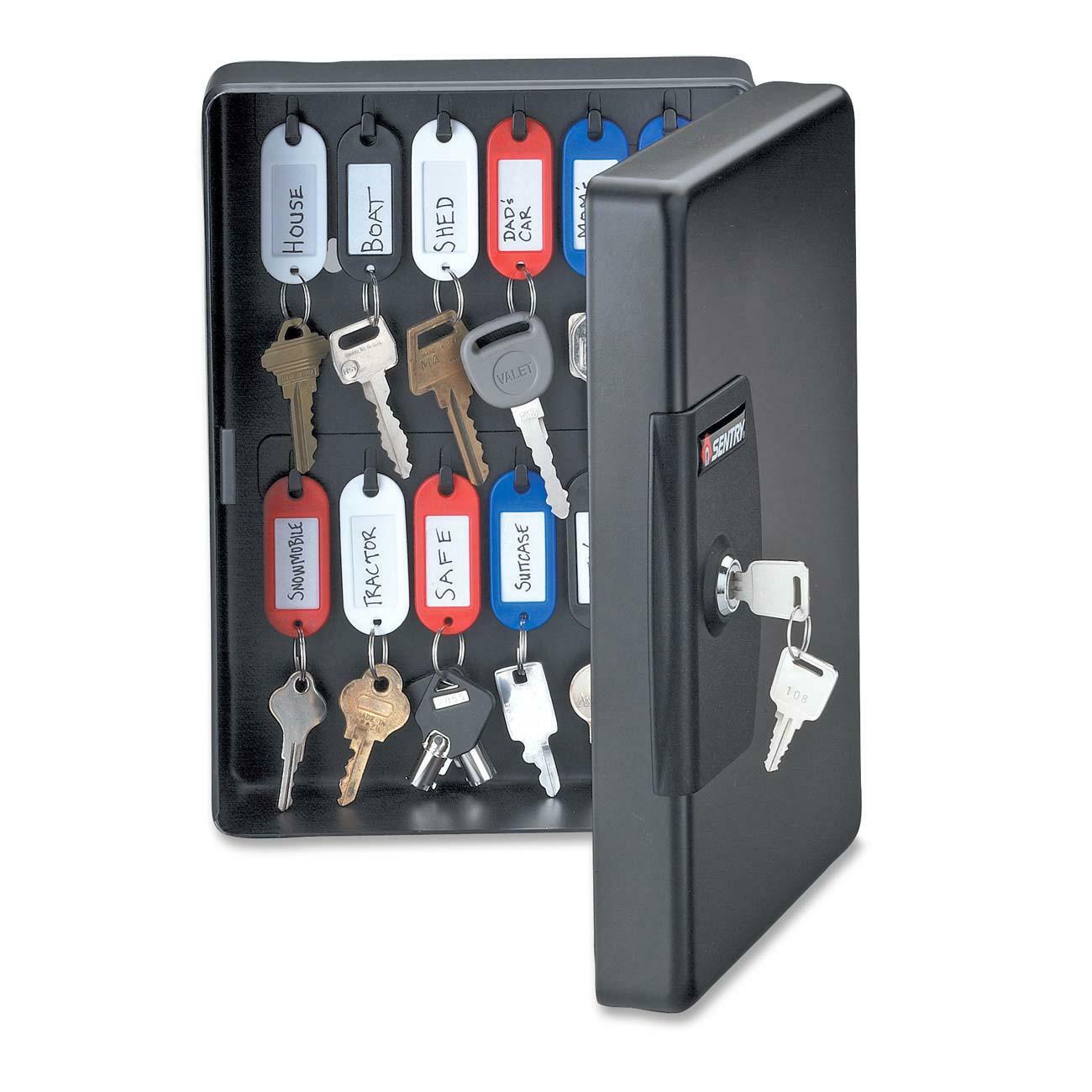 Sentry Safe Key Boxes With Key Tags and Labels - Each