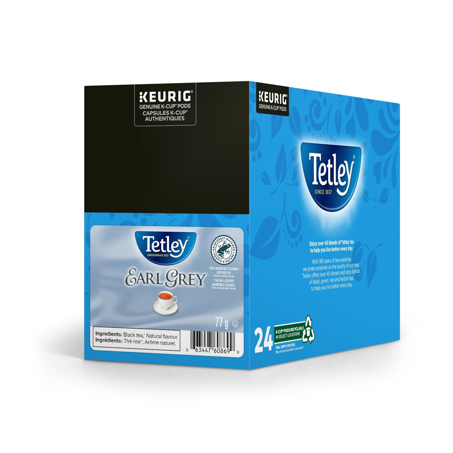 Tetley Earl Grey K-Cup® Pods 24 Pack (24 Pack)