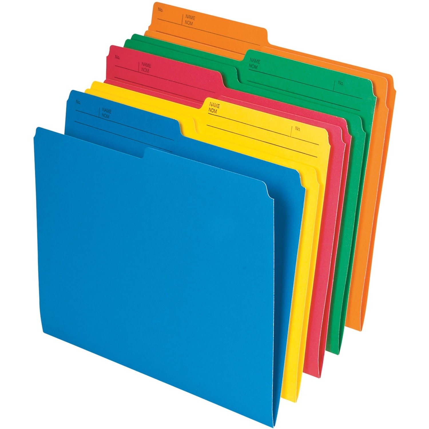 Pendaflex 1/2 Tab Cut Letter Top Tab File Folder - 25 / Box