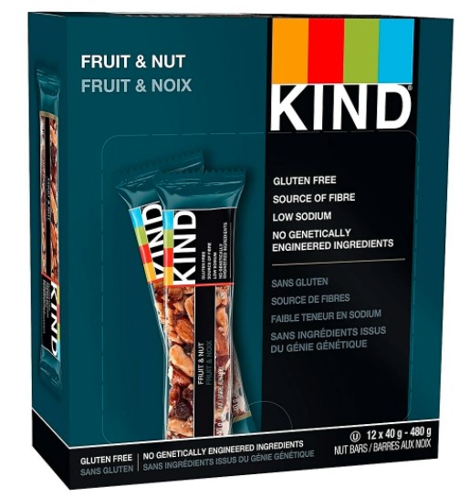 KIND Fruit & Nut Delight Bar - 40g - 12 Pack