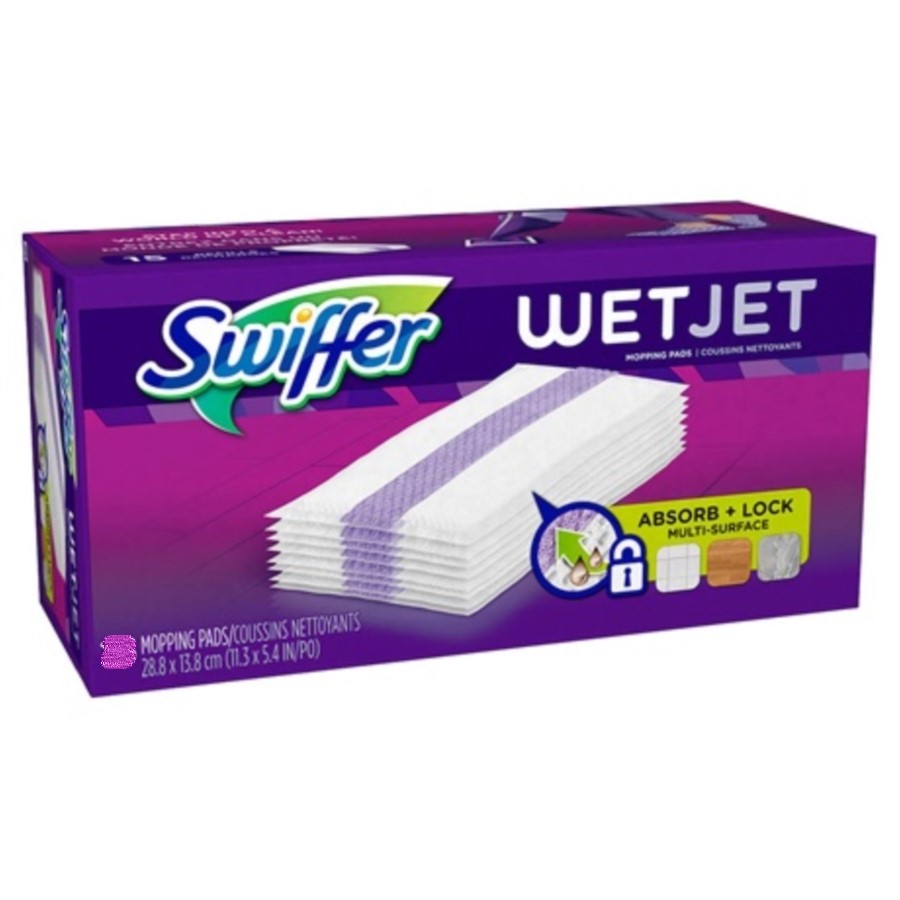 Swiffer WetJet Mopping Pads - Refills - 80/case