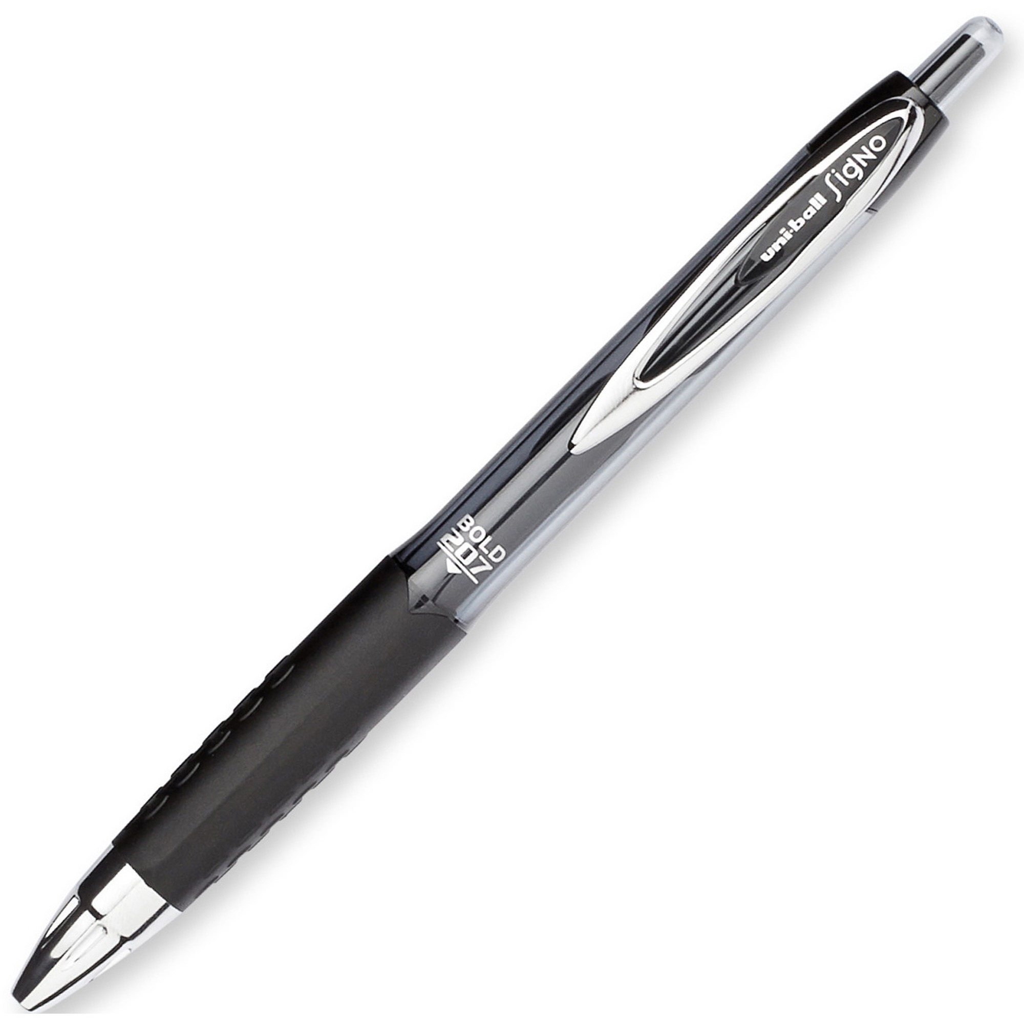Uni-Ball Signo 207 Retractable Gel Pens - Black