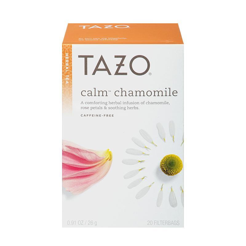 Tazo Calm Chamomile Filterbag Tea 20 Count - 6 boxes/Case