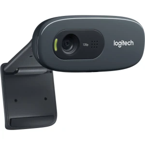 Logitech C270 Webcam - 30 fps - Black - USB 2.0 - Each