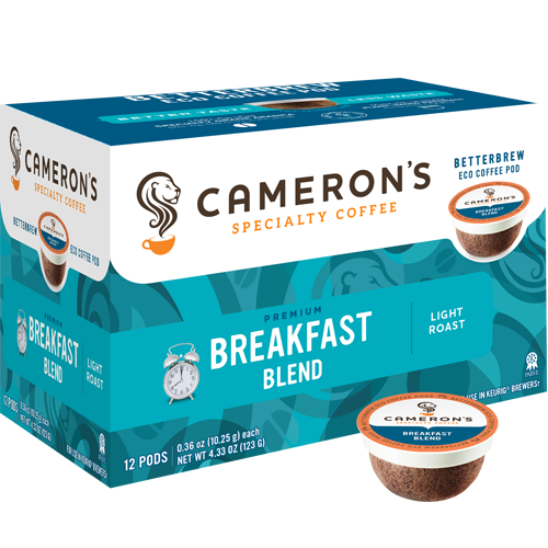 Cameron's Wood & Water Breakfast Blend Single Serve Coffee (12Pack)