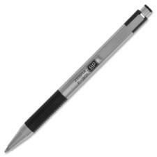 Zebra Pen Stainless Steel Ballpoint Pen - Fine Pen Point Type - 0.7 mm Pen Point Size - Refillable - Black Ink - Stainless Steel Stainless Steel Barrel - 1 Each