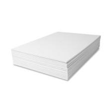 Sparco Plain Memorandum Pad - 50 Sheets - Plain - Glue - 16 lb Basis Weight - Letter 8.5'' (215.9 mm) x 11'' (279.4 mm) - White Paper - 1Dozen