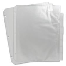 Sparco Top Loading Sheet Protectors with Index Tab - Multi - Polypropylene - 8 / Set