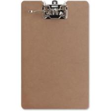Sparco Lever Arch Clipboard - 2.50'' Clip Capacity - 9'' x 13'' - Arch - Hardboard - Brown