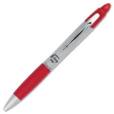 Zebra Pen Z-grip Max Ballpoint Pen - Medium Pen Point Type - 1 mm Pen Point Size - Red Ink - Gray Barrel - 1 Dozen