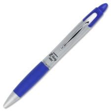 Zebra Pen Z-grip Max Ballpoint Pen - Medium Pen Point Type - 1 mm Pen Point Size - Blue Ink - Gray Barrel - 1 Dozen