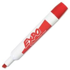 Expo Dry Erase Marker - Broad, Bold Marker Point Type - Chisel Marker Point Style - Red Ink/