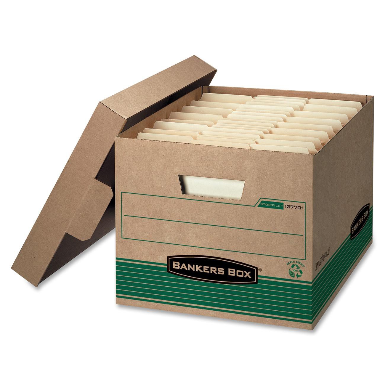 Bankers Box Medium Letter/Legal Storage Boxes - Each