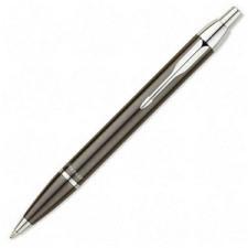 Parker Refillable Ballpoint Pen - Refillable - Gray Metal Barrel - 1 Each