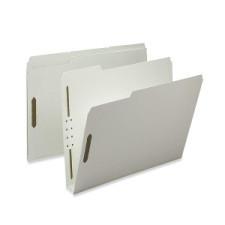 Sparco Pressboard Fastener Folder - Letter - 8 1/2'' x 11'' Sheet Size - 2'' Expansion - 2 Fastener(s) - 2'' (50.8 mm) Fastener Capacity for Folder - 1/3 Tab Cut - 25 pt. Folder Thickness - P