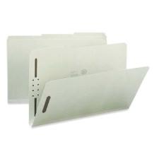 Sparco Pressboard Fastener Folder - Legal - 8 1/2'' x 14'' Sheet Size - 1'' Expansion - 2 Fastener(s) - 2'' (50.8 mm) Fastener Capacity for Folder - 1/3 Tab Cut - 25 pt. Folder Thickness - Pr