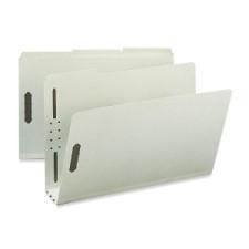 Sparco Pressboard Fastener Folder - Legal - 8 1/2'' x 14'' Sheet Size - 3'' Expansion - 2 Fastener(s) - 2'' (50.8 mm) Fastener Capacity for Folder - 1/3 Tab Cut - 25 pt. Folder Thickness - Pr