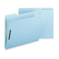 Sparco Pressboard Fastener Folder - Letter - 8 1/2'' x 11'' Sheet Size - Pressboard - Light Blue - Recycled - 25 / Box
