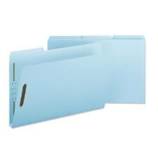 Sparco Pressboard Fastener Folder - Legal - 8 1/2'' x 14'' Sheet Size - Pressboard - Light Blue - Recycled - 25 / Box