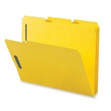 Sparco Colored Fastener Folder - Letter - 8 1/2'' x 11'' Sheet Size - 2 Fastener(s) - 2'' (50.8 mm) Fastener Capacity for Folder - 1/3 Tab Cut - Assorted Position Tab Location - 11 pt. Folder