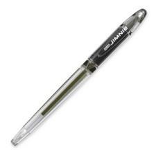Zebra Pen Jimnie Gel Ballpoint Pen - Medium Pen Point Type - 1 mm Pen Point Size - Refillable - Black Gel-based Ink - Translucent Barrel - 1 Each