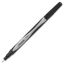 Sharpie Porous Point Pen - Fine Pen Point Type - Black Ink - 1 Each