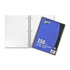 Hilroy Executive Coil One Subject Notebook - 250 Sheets - Printed - Spiral - 8'' (203.2 mm) x 10.5'' (266.7 mm) - 1 / Each