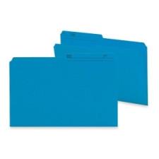 Smead Reversible File Folder 15373 - Legal - 8 1/2'' x 14'' Sheet Size - 3/4'' Expansion - 1/2 Tab Cut - 11 pt. Folder Thickness - Sky Blue - Recycled - 100 / Box