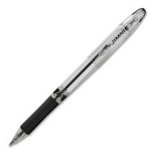 Zebra Pen Jimnie Ballpoint Pen - Fine Pen Point Type - 0.7 mm Pen Point Size - Refillable - Black Ink - Translucent Barrel - 1 Each