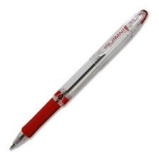 Zebra Pen Jimnie Ballpoint Pen - Fine Pen Point Type - 0.7 mm Pen Point Size - Refillable - Red Ink - Translucent Barrel - 1 Each