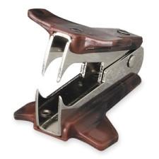 Acme United Easy Grip Claw Type Staple Remover - Jaws Style - Metal - Black, Burgundy