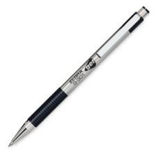 Zebra Pen G-301 Retractable Ballpoint Pen - 0.7 mm Pen Point Size - Refillable - Black Gel-based Ink - Stainless Steel Barrel - 1 Each