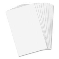 Hilroy Scratch Pad - 96 Sheets - Plain - 5'' (127 mm) x 8'' (203.2 mm) - White Paper - 10 / Pack