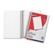 Hilroy Exercise Subject Notebook - 350 Sheets - Plain - Coilock - 6'' (152.4 mm) x 9.5'' (241.3 mm) - Manila Paper - 1Each