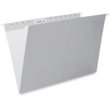 Pendaflex Oxford Colored Hanging File Folder - Legal - 8 1/2'' x 14'' Sheet Size - 1/5 Tab Cut - Gray - Recycled