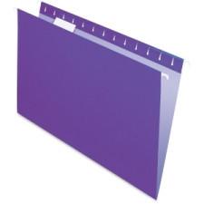 Pendaflex Oxford Hanging File Folder - Legal - 8 1/2'' x 14'' Sheet Size - 1/5 Tab Cut - Violet - Recycled