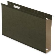 Pendaflex Standard Green Hanging Folder - 2'' Folder Capacity - Legal - 8 1/2'' x 14'' Sheet Size - Standard Green - Recycled - 25 / Box