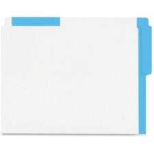 Pendaflex Color Coded Top End-Tab File Folder - Letter - 8 1/2'' x 11'' Sheet Size - Top Tab Location - 10.5 pt. Folder Thickness - Dark Blue - Recycled