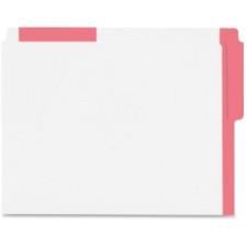 Pendaflex Color Coded Top End-Tab File Folder - Letter - 8 1/2'' x 11'' Sheet Size - 10.5 pt. Folder Thickness - Red - Recycled