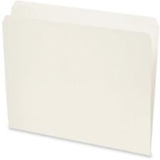 Pendaflex Straight Cut File Folder - Letter - 10.5 pt. Folder Thickness - Ivory - Recycled