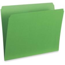 Pendaflex Colored File Folder - Letter - 8 1/2'' x 11'' Sheet Size - 10.5 pt. Folder Thickness - Green - Recycled - 100 / Box