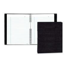 Blueline NotePro Lizard-Look Notebook - 200 Sheets - Printed - Wire Bound 8.5'' (215.9 mm) x 11'' (279.4 mm) - White Paper - Black Cover - Recycled - 1Each