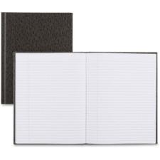 Blueline Ostrich Ruled Notebook - 150 Sheets - Printed - Perfect Bound 9.3'' (235 mm) x 7.3'' (184.2 mm) - Black Cover Textured - Recycled - 1Each