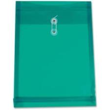 Winnable Transparent Poly Inter-Depart. Envelope - Clasp - 9.50'' x 13'' - Poly - 1 Each - Green